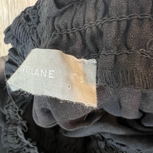 Everlane Elegant Black Sleeveless Dress 100% Line Size Small - Picture 7 of 9